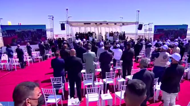 Encuentro interreligioso en Ur